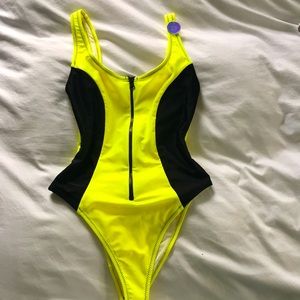 Sexy one piece bathing suit